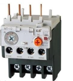 بی متال LS برای کنتاکتور 6 آمپر تنظیم جریان 0/63 تا 1 کد: MT-12/3H - 0.63~1