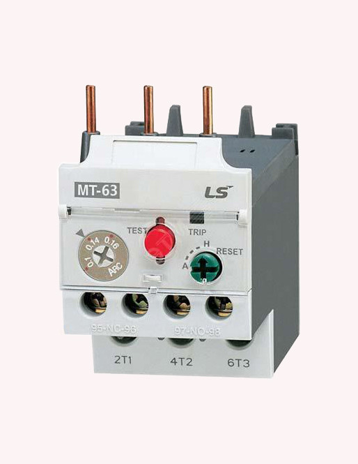 رله حرارتی متاسل برای کنتاکتور 50 الی 65 آمپر تنظیم جریان 18 تا 25 کد فنی: MT-63/3H - 18~25