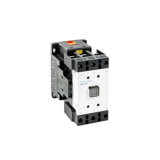 کنتاکتور هیوندا HGC 115 بوبین 220 ولت AC توان 60 کیلووات